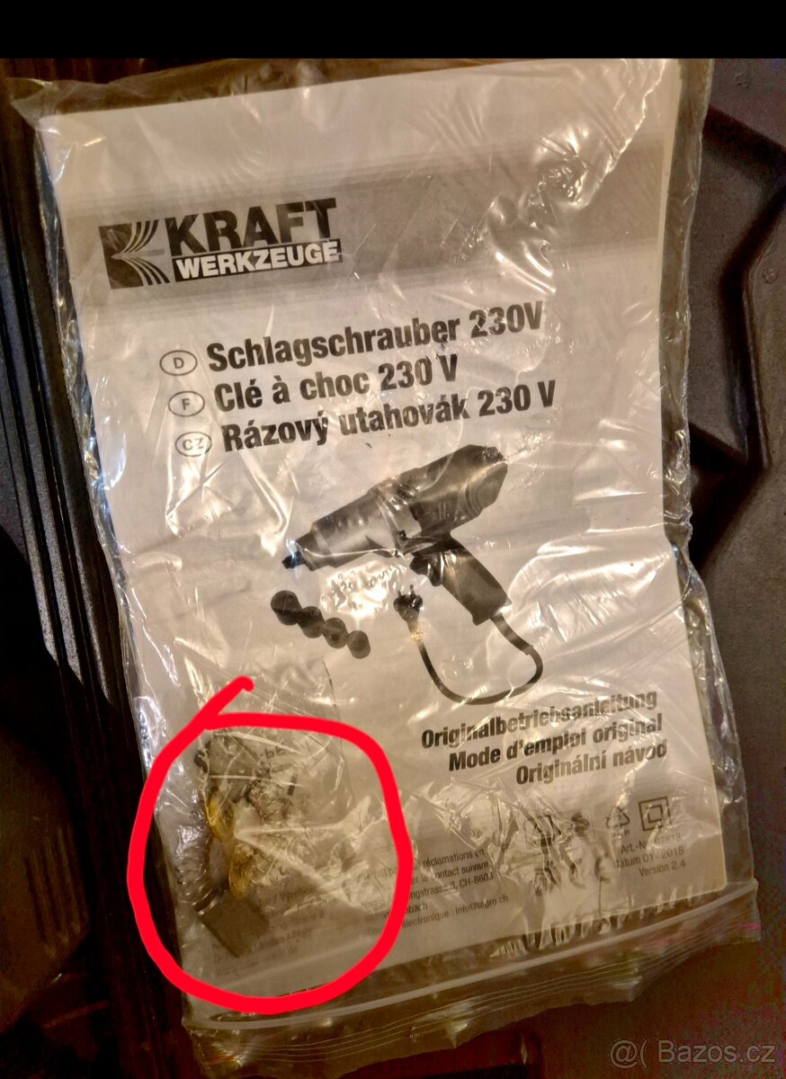 Elektrický rázový utahovák - 3