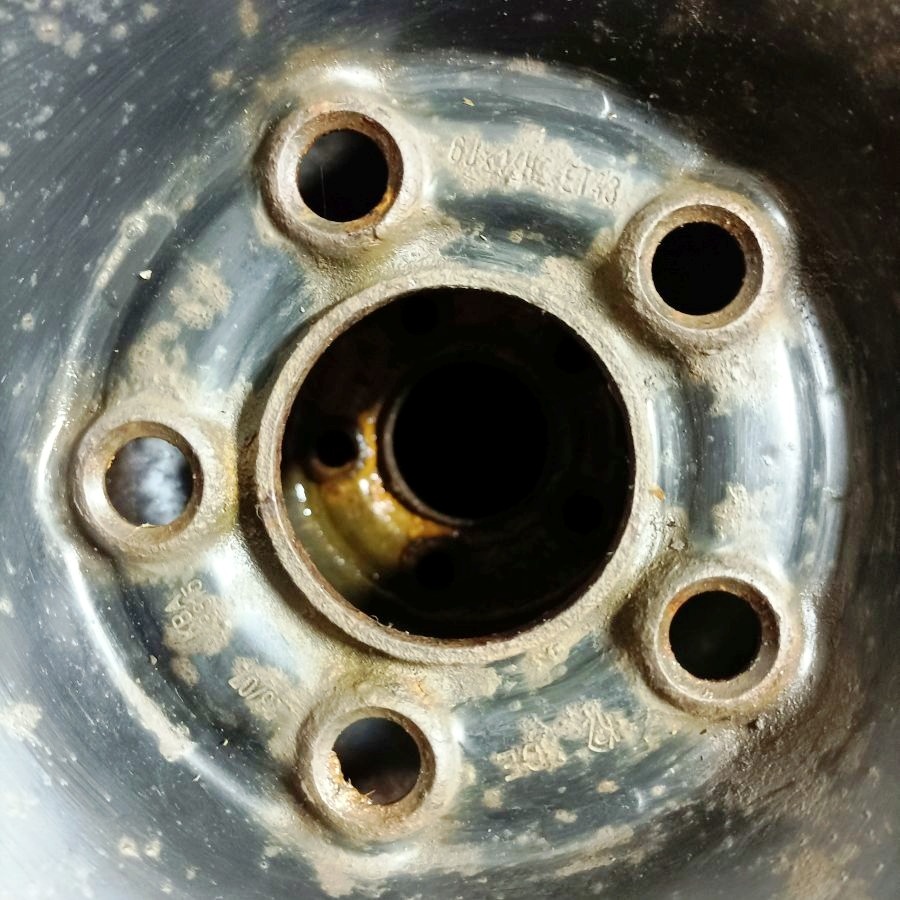 14" plechová kola – 5x100 – ŠKODA (VW, SEAT, AUDI) - 3