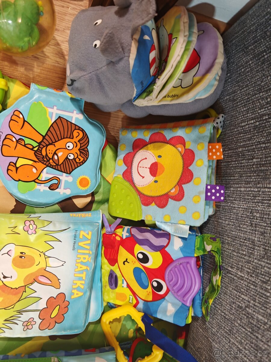 hračky pro miminka knížky pro nejmenší kostičky hrací deka - 3