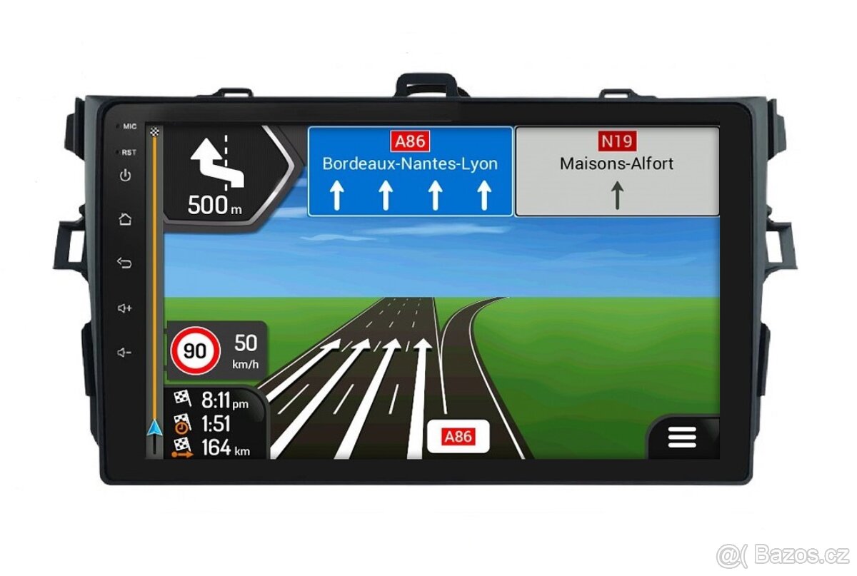 9" Toyota Corrolla - Android 14 - GPS autorádio - 3
