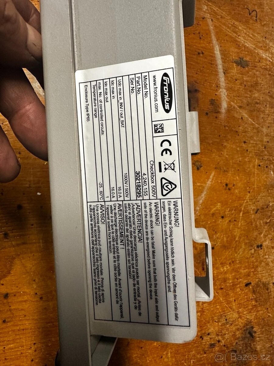Fronius checkbox 500v - 3