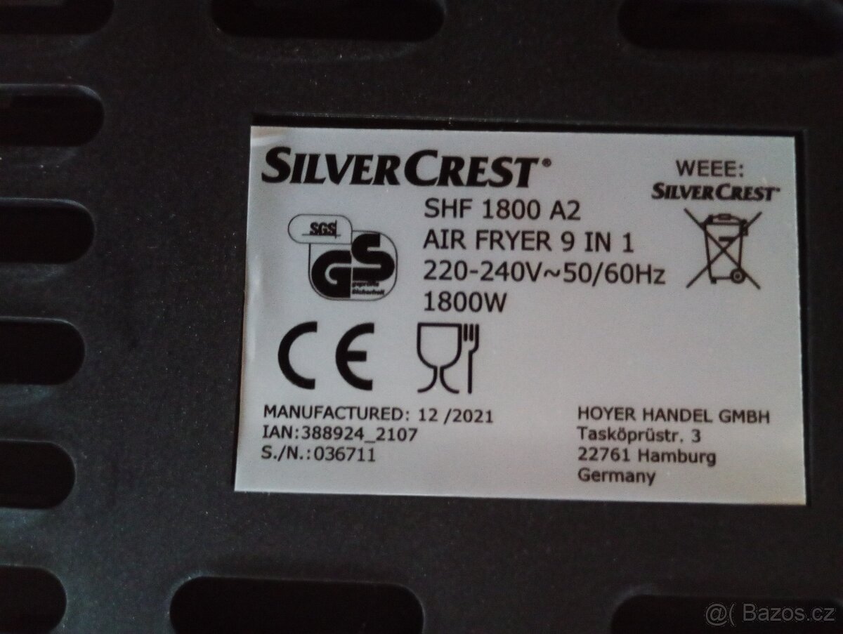 Horkovzdušná fritéza - 3