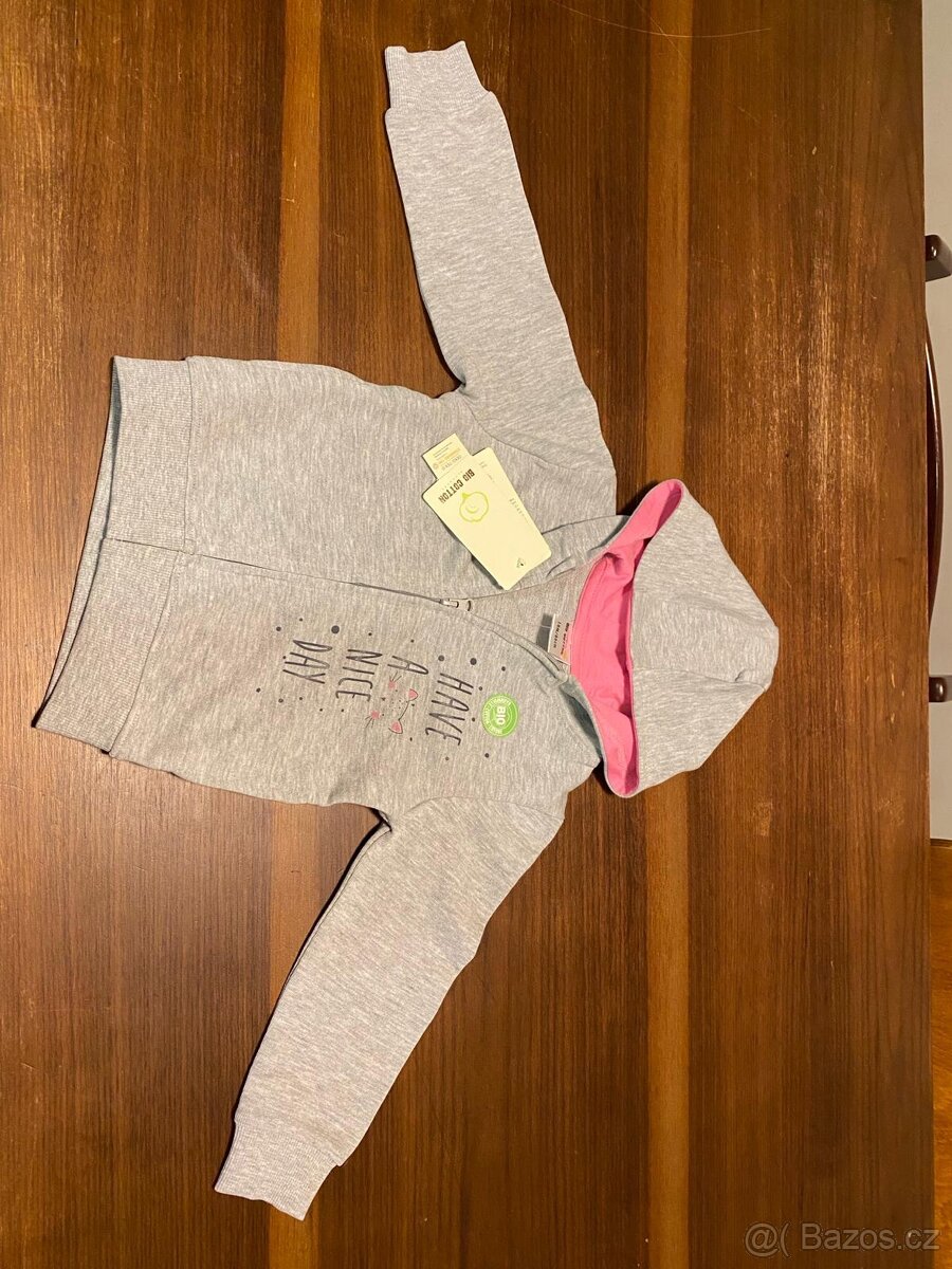 Šedá BIO mikina - 3