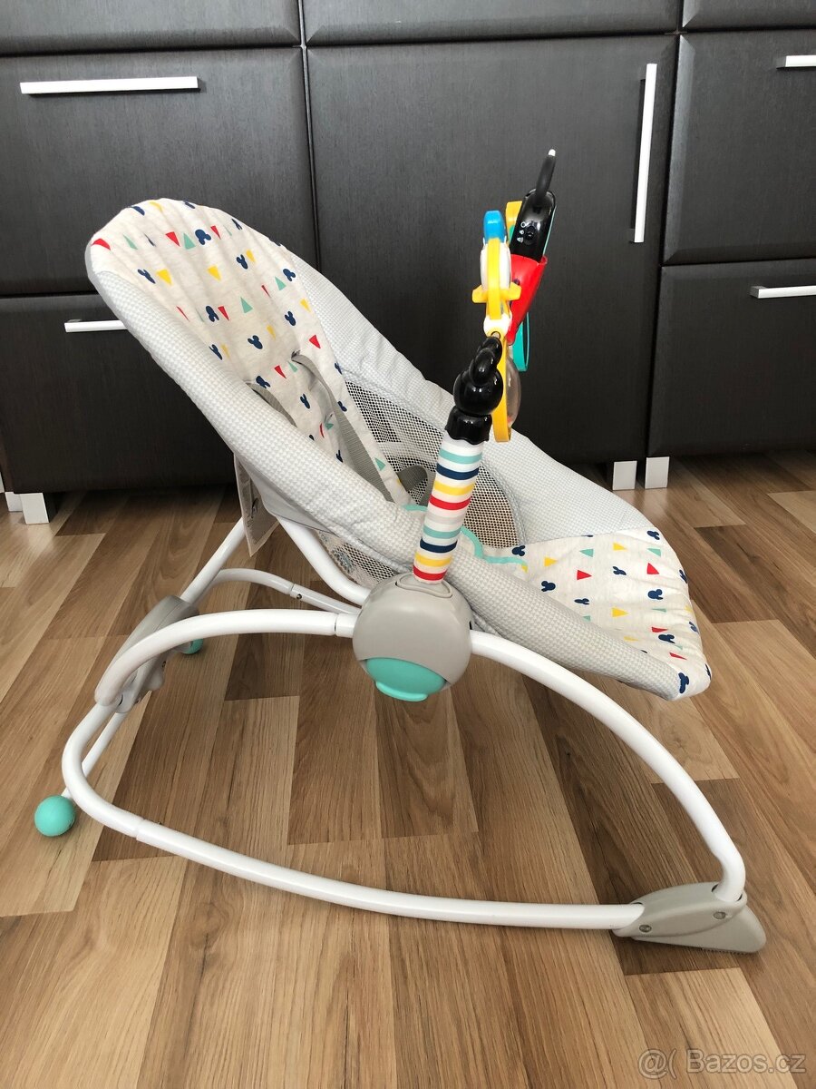 Dětské houpátko Mickey Mouse 0m+ do 18 kg - 3