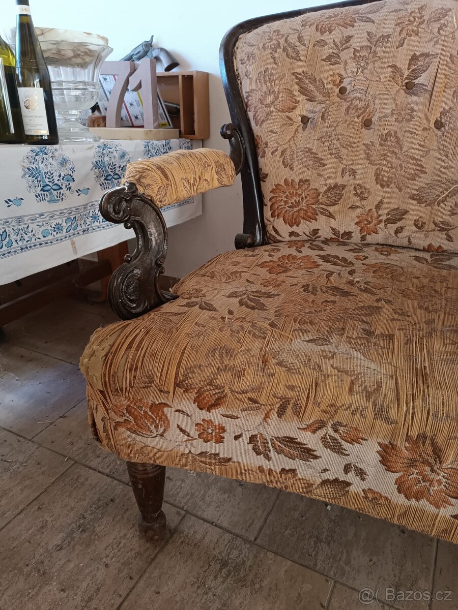 Starožitný gauč a sofa - 3