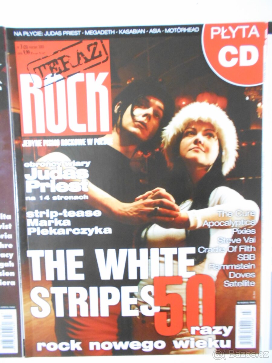 TERAZ ROCK - THE CURE, NICK CAVE, MEGADEATH, JUDAS PRIEST, D - 3