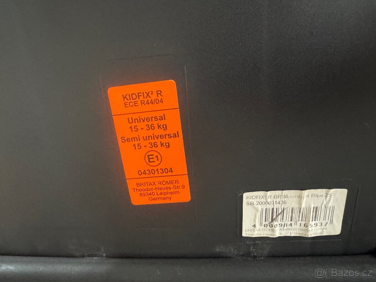 Autosedačka Romer Britax KidFix 2R - 3