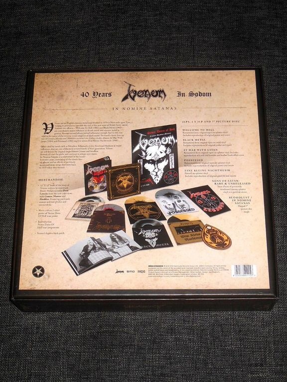 LP box Venom - In Nomine Satanas (2019) / LIMITKA / NOVÉ / - 3