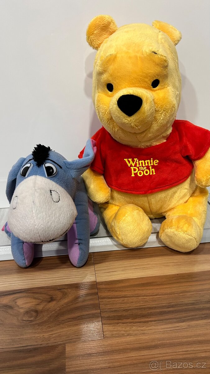 Plyšáci medvídek Pú, oslík, krteček - 3