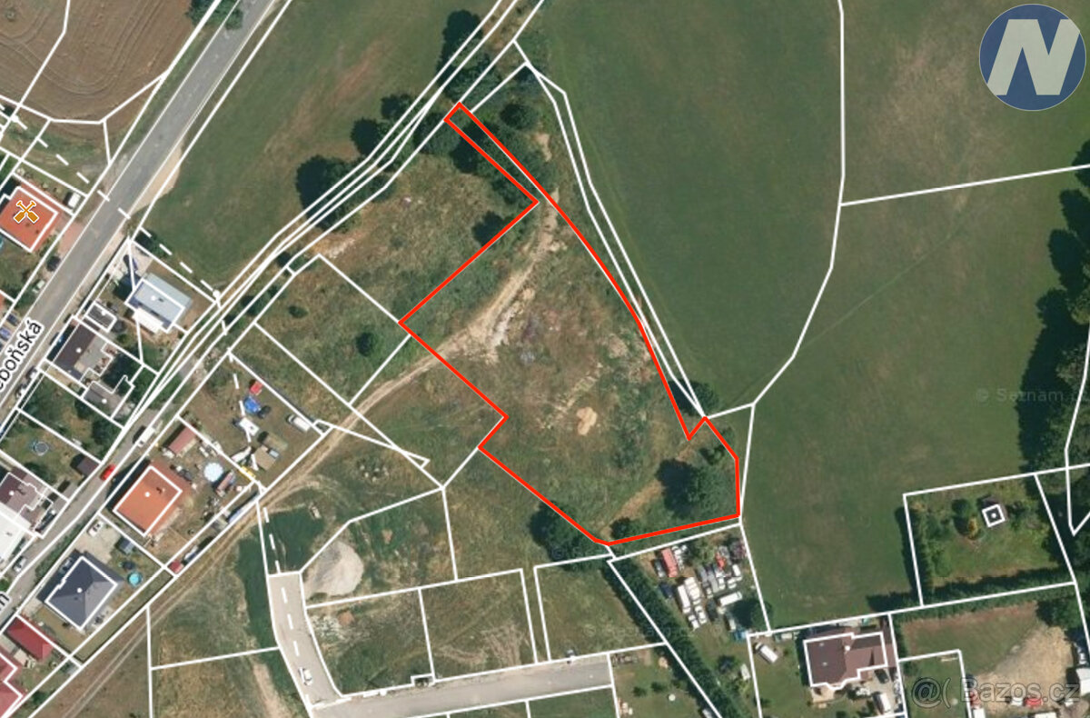 Prodej stavebního pozemku 4054 m2, Rudolfov u Českých Budějo - 3