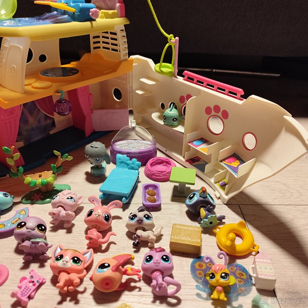 LPS velká sada loď zvířátka a doplňky - 3