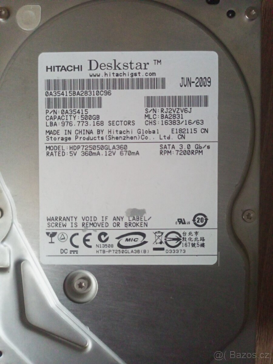 HDD DISK 2x - 3