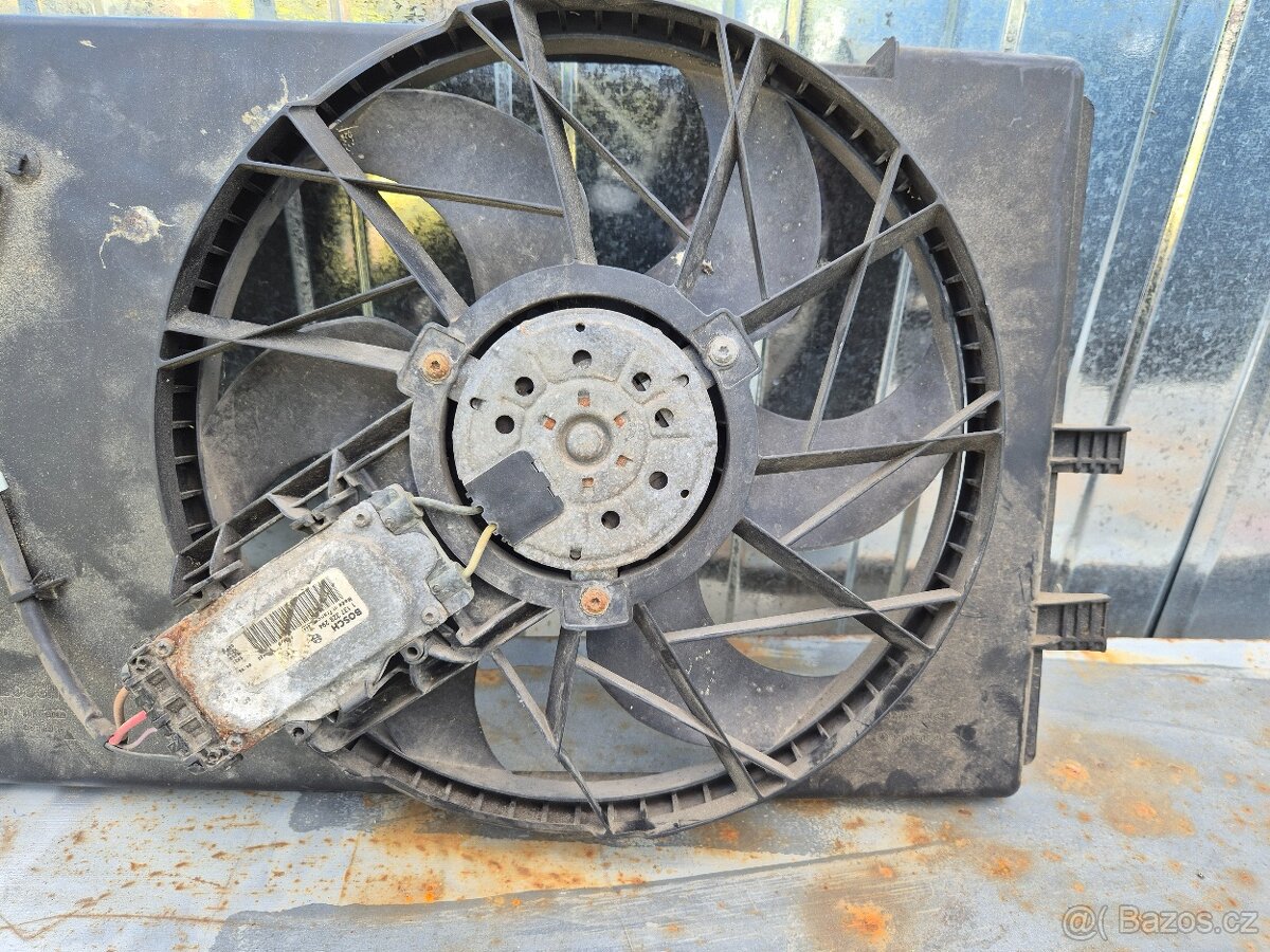 sahara+ventilátor Bosch na Mercedes A150 W169 - 3