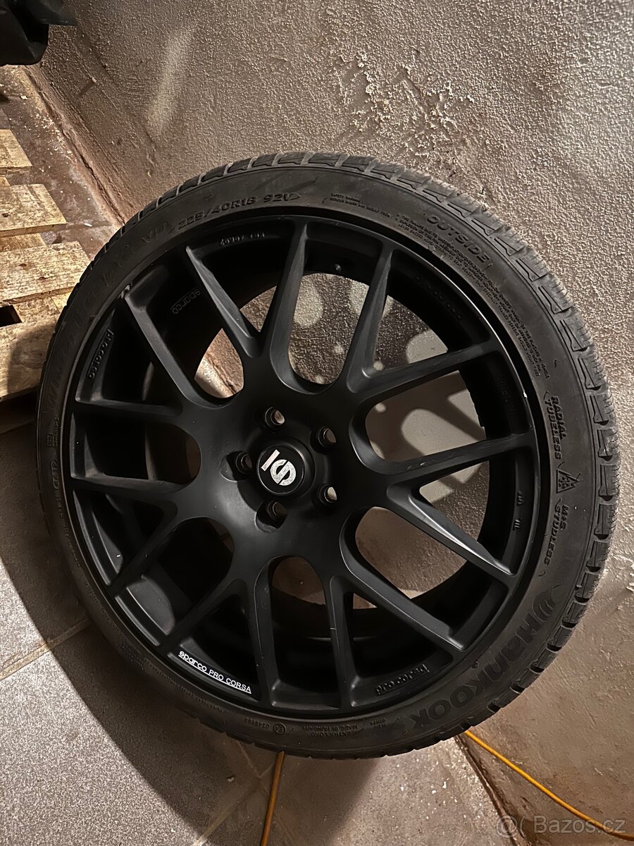 Alu kola Sparco Pro Corsa 18” 5x108 včetně pneu Hankook - 3