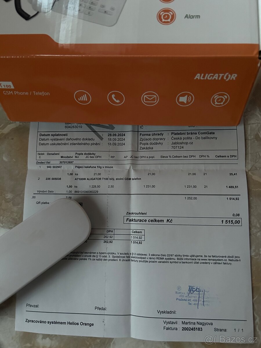 Prodám stolní telefon mobil - 3