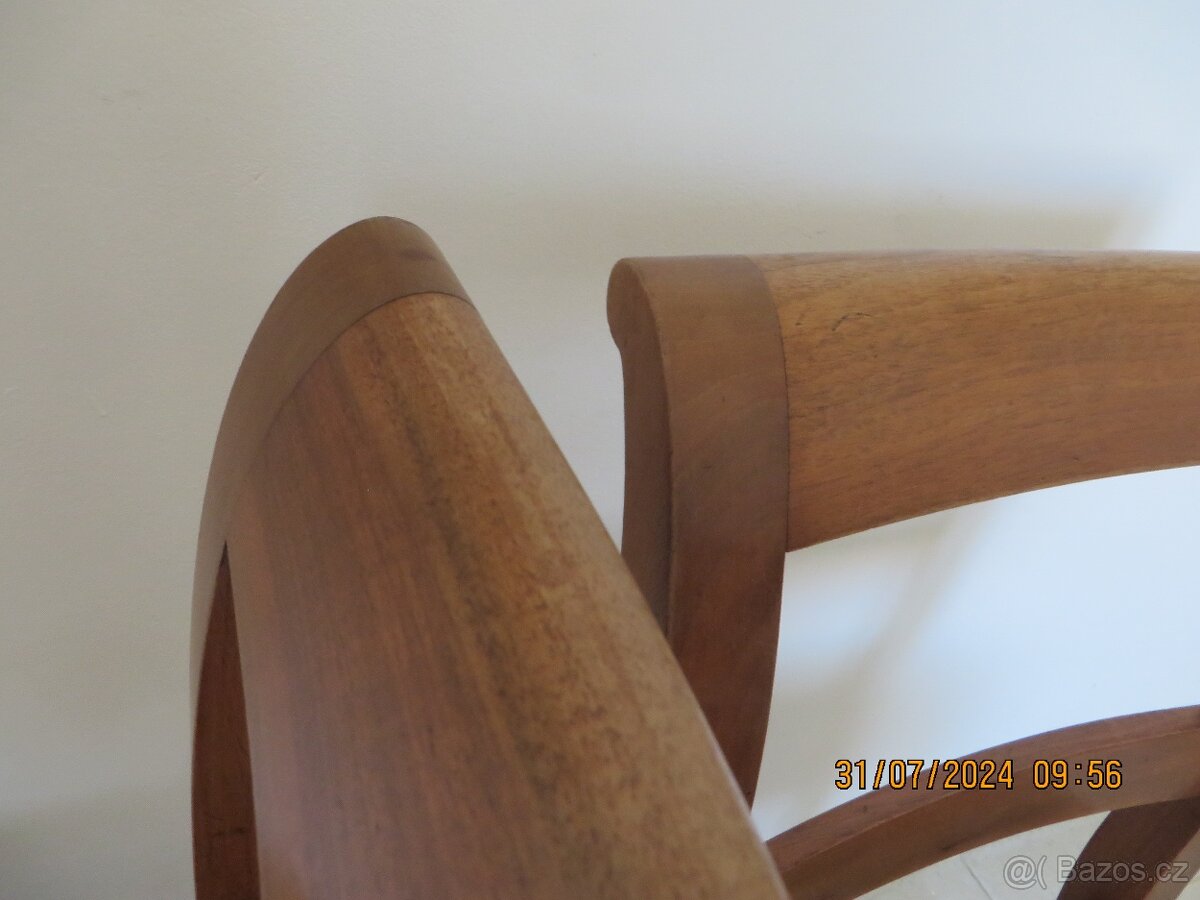 2 Židle Biedermeier na renovace - 3
