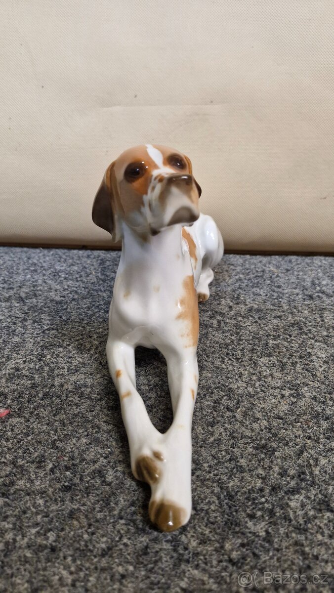 PORCELÁNOVÝ PES ( Lomonosov ) - 3
