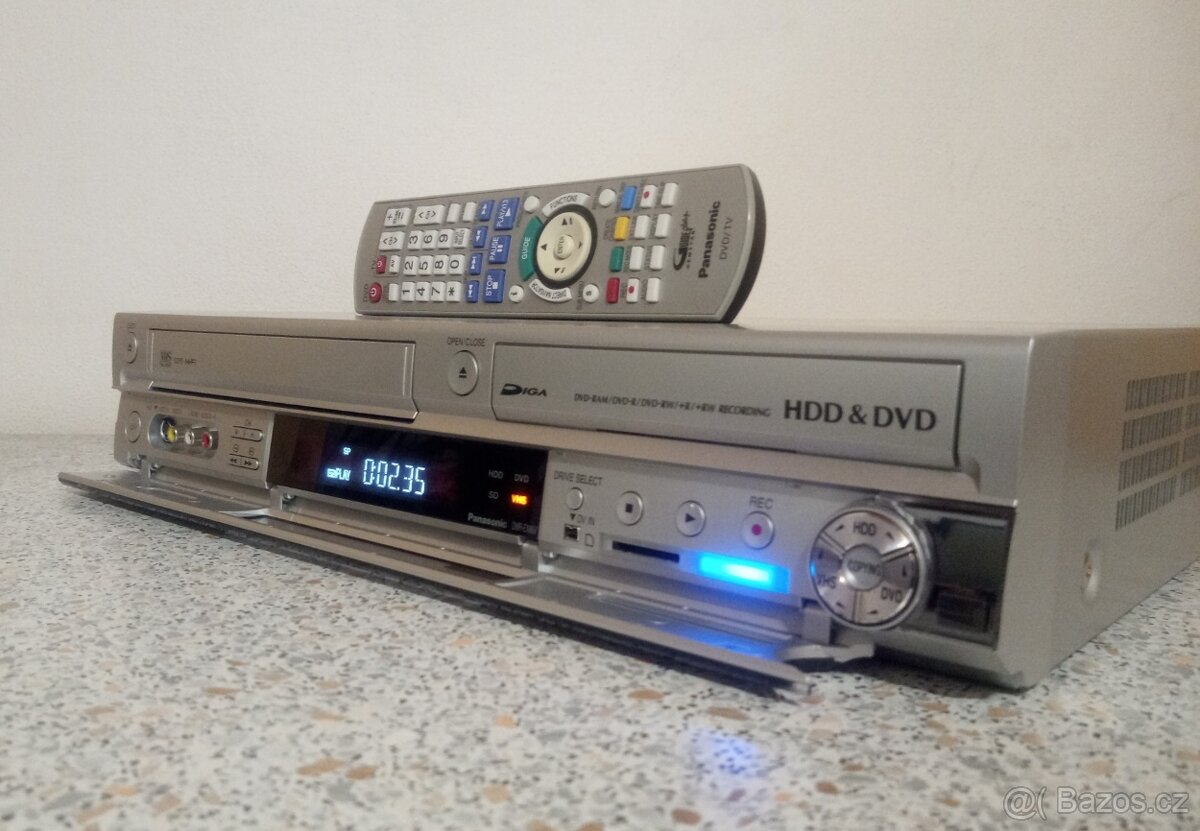 ⭐VHS-HDD-DVD rekordér Panasonic DMR-EX95⭐ - 3
