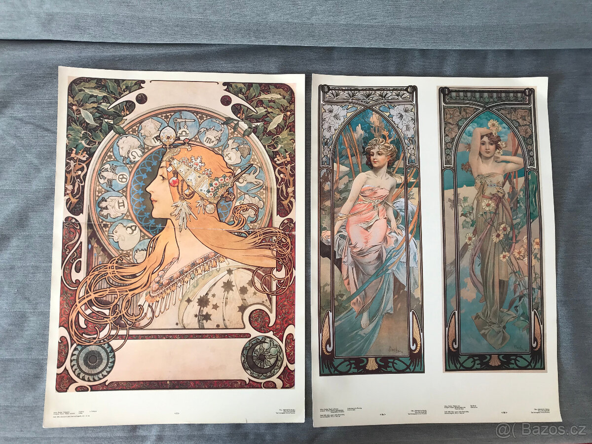 Reprodukce Alfonse Muchy - 3