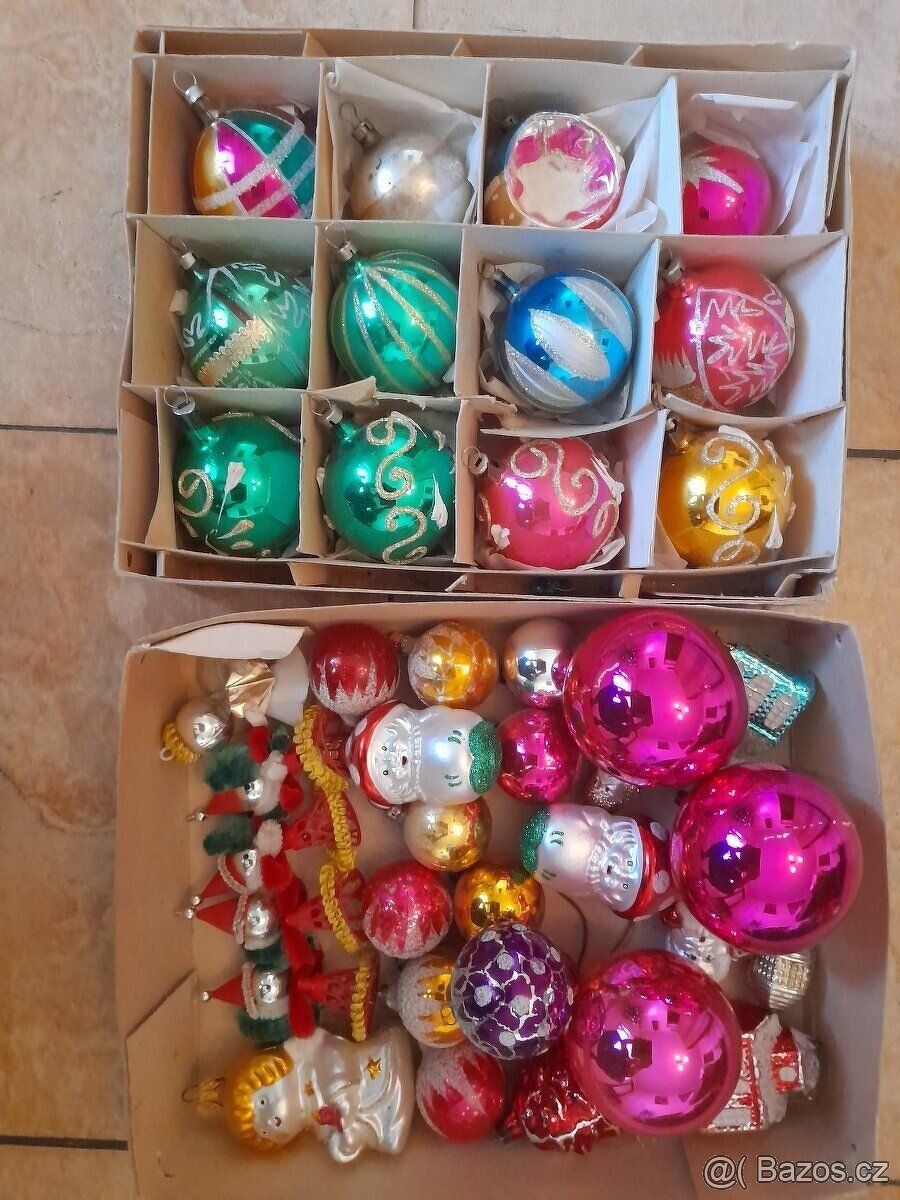 Prodam staré retro vánoční výzdoby - 3