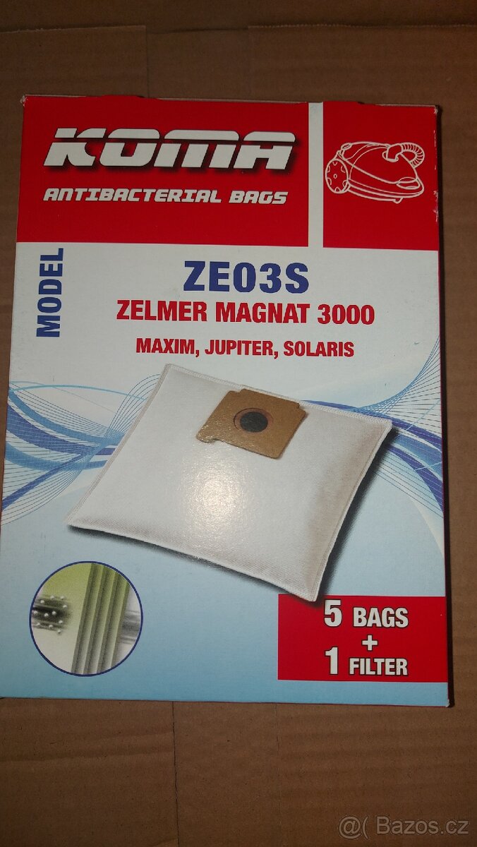 Prodám nerozbalené balení sáčků Zelmer, Sencor atd - 3