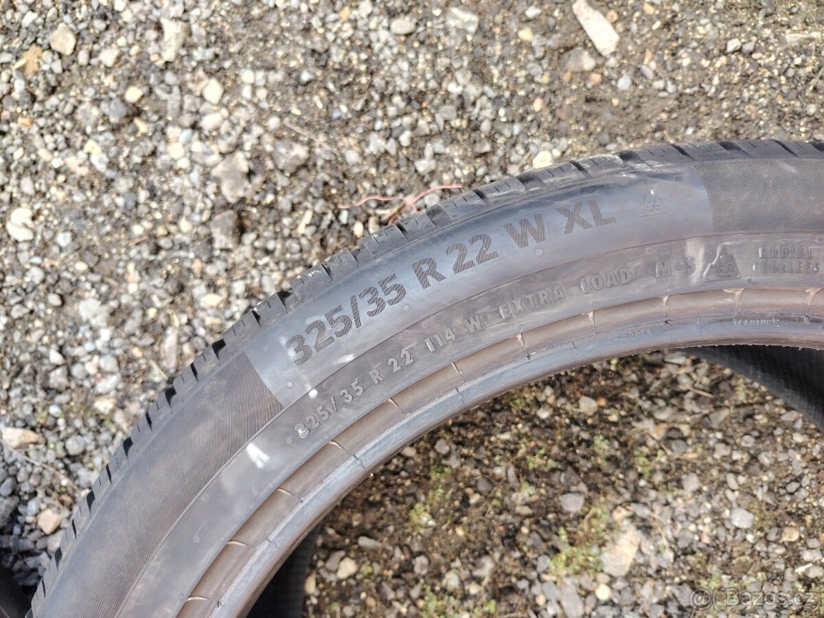 2ks zimních pneu Pirelli 325/35 R22 - 3