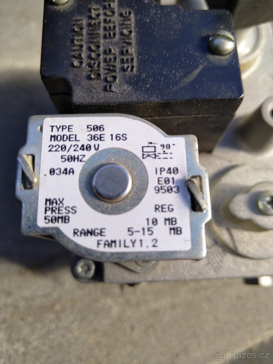 Plynový ventil Wr 506 - 3