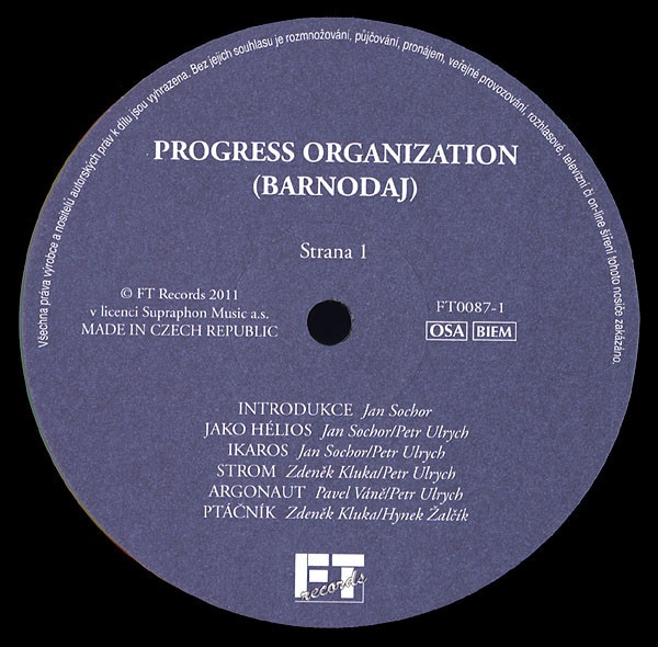 The Progress Organization – Barnodaj (LP) - 3