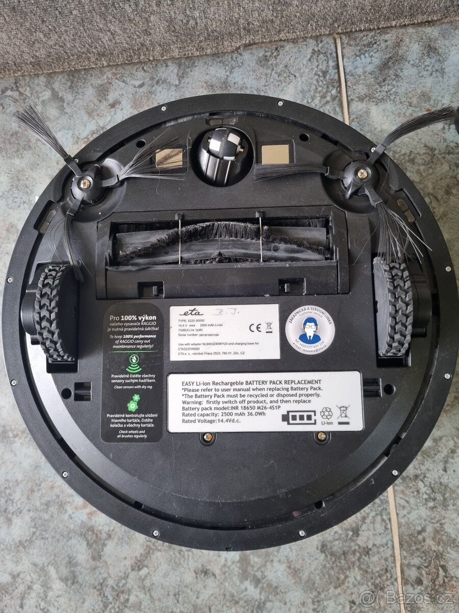 Robotický vysavač ETA Raggio 5225 90000 - 3