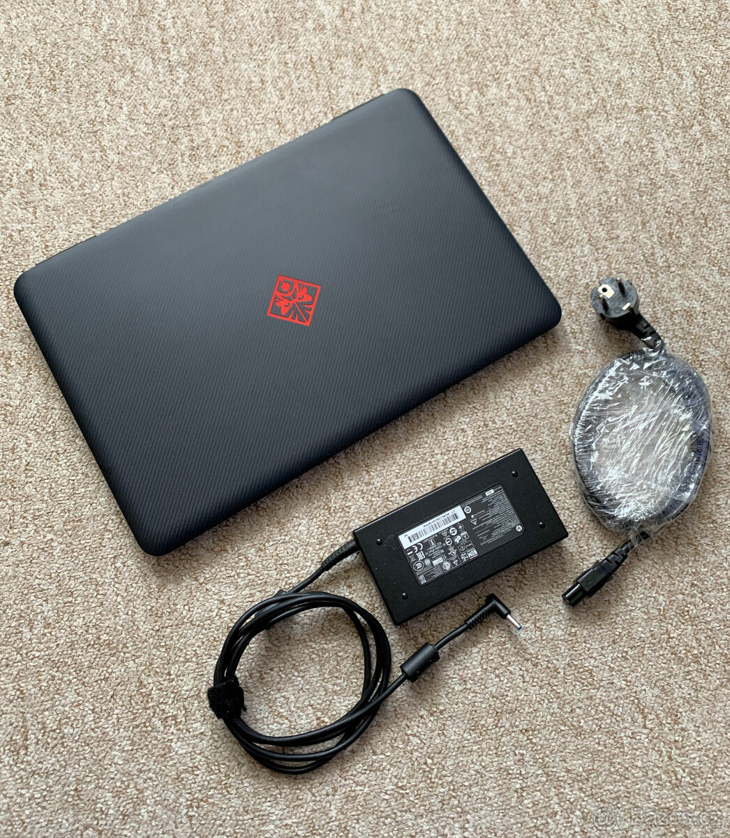 KRÁSNÝ HERNÍ NOTEBOOK - HP OMEN 15 - i7/GTX SKVĚLÝ STAV - 3