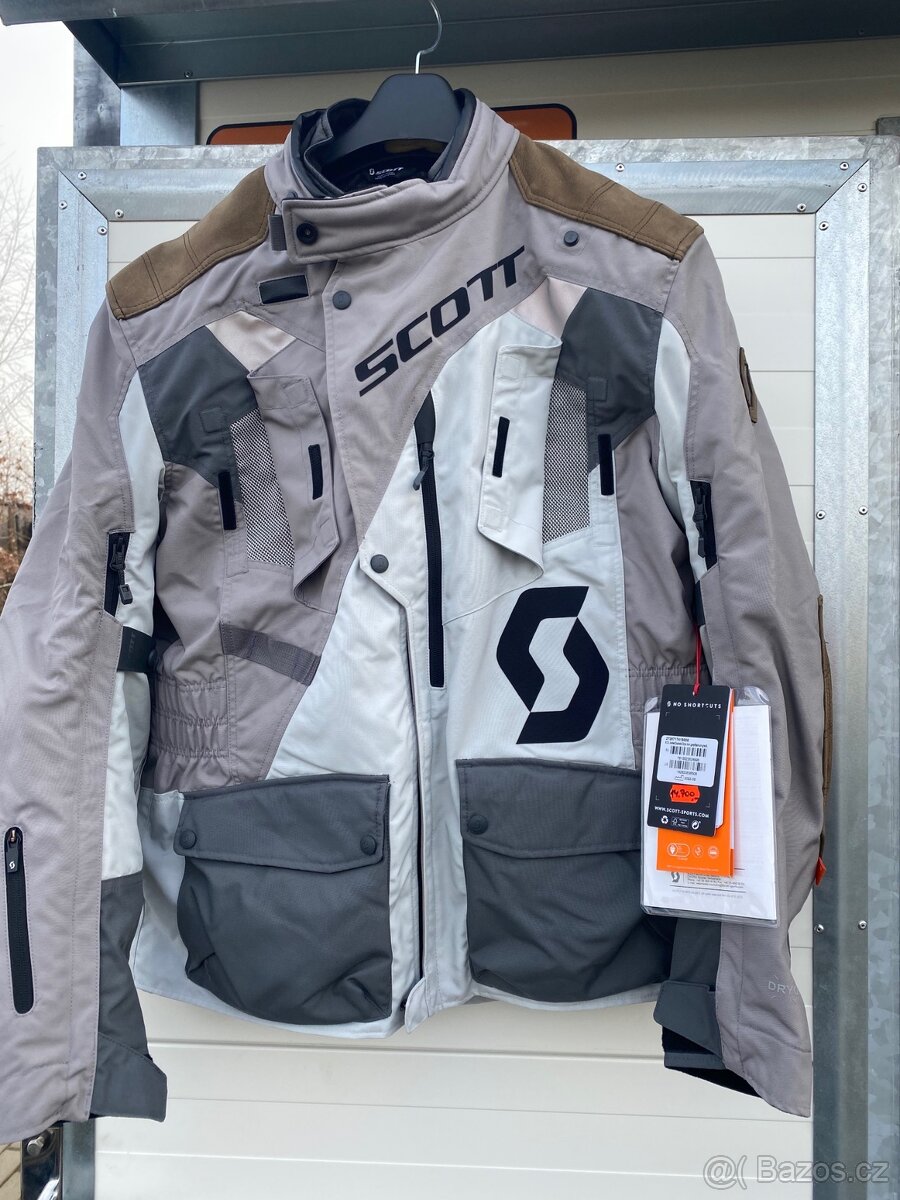 Scott Dual Raid DP bunda modro šedá XL Doprodej - 3