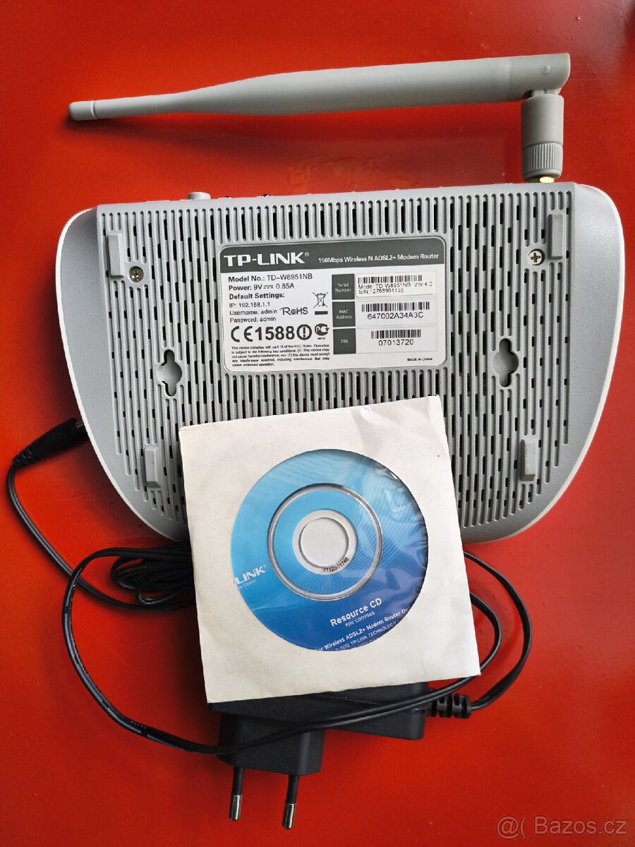 Ovislink WL5460AP + TP LINK TDW8951NB - 3