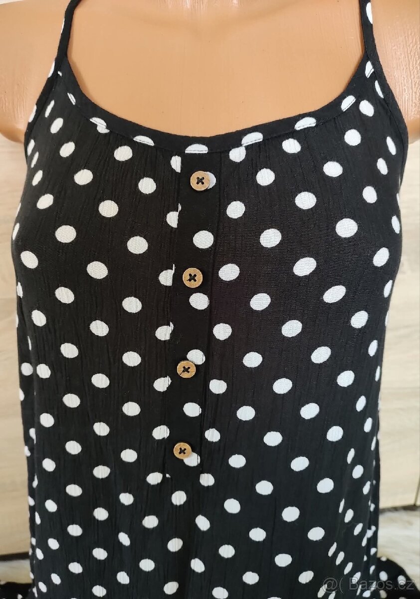 Černobílé šaty - XS/S - 3