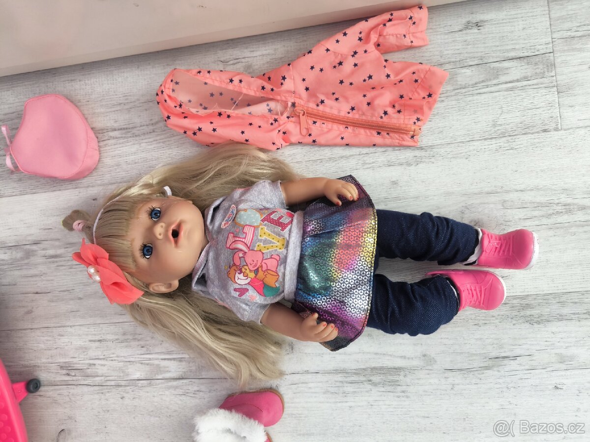 Panenka BabyBorn a skútr na dálkové ovládání - 3