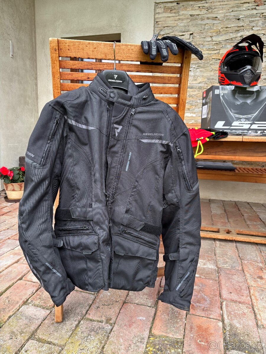 Bunda na motorku zn. REBELHORN - PATROL - NOVÁ - 3