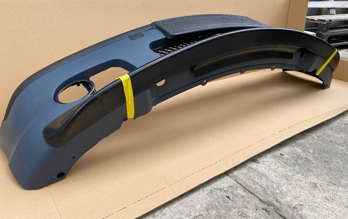 bmw E46 CSL Front lip spoiler LCI COUPE CABRIO MTech 2 bumpe - 3
