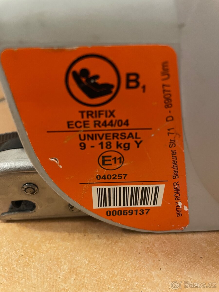 Britax Römer 9-18 kg, Isofix - 3