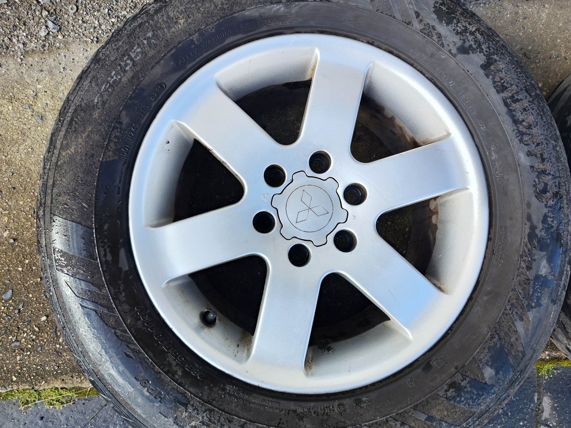 18"letní alu sada 6x139 origo Mitsubishi Pajero L200 V80 - 3