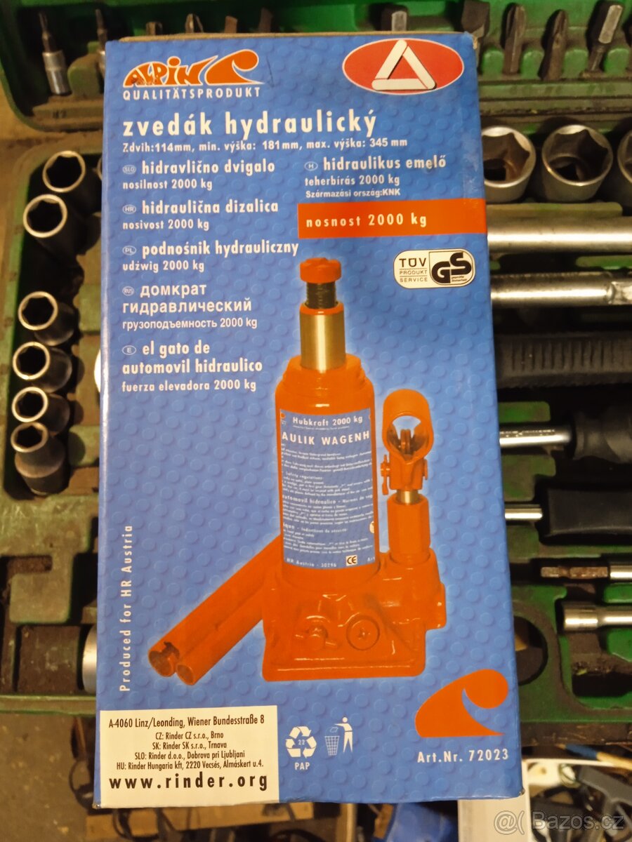 Zvedák hydraulický/2000 kg - 3