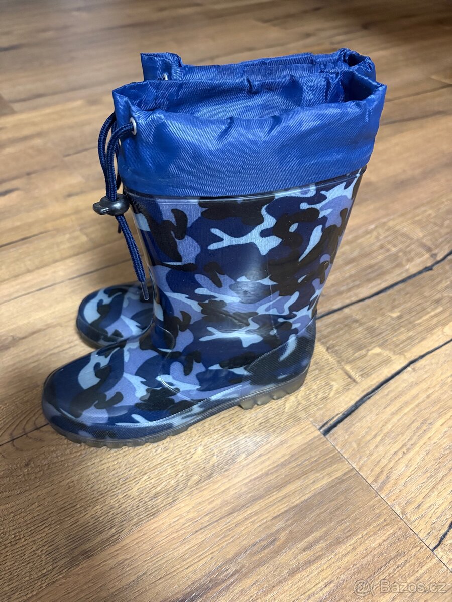 Dětské gumáky, holínky, vel. 34 - 3