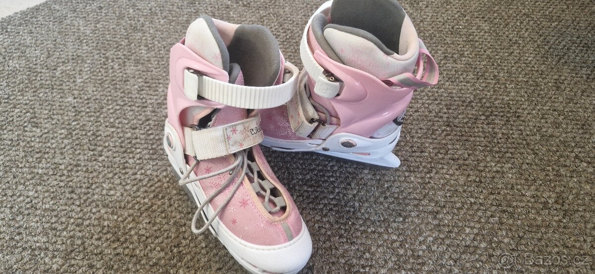 Dětské - dívčí lední brusle, velikost 30-33 - 3