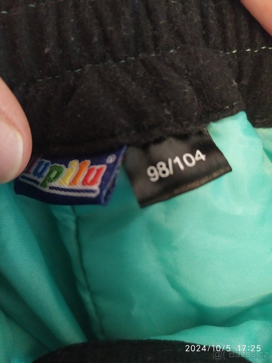 Dětské oteplováky Lupilu vel.98/104 - 3