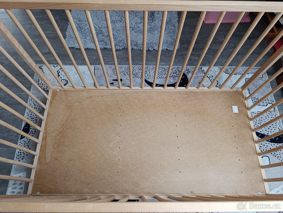 Dětská dřevěná postýlka Ikea - 3