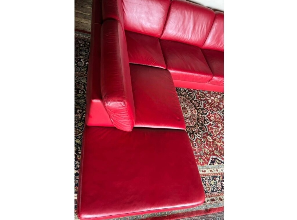 Kožená sedací souprava ve tvaru U, 3145 - 3