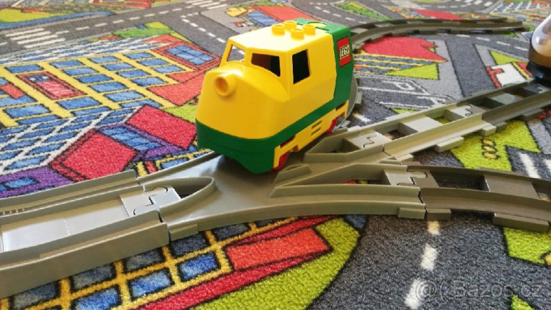 Duplo vlak, přechodová kolej 3:1 - 3