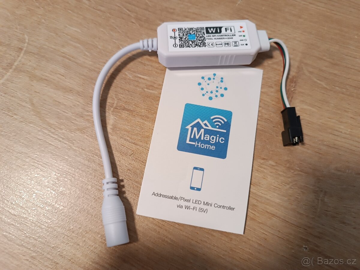 Wifi kontrolér digitálního led pásku 5V - 3