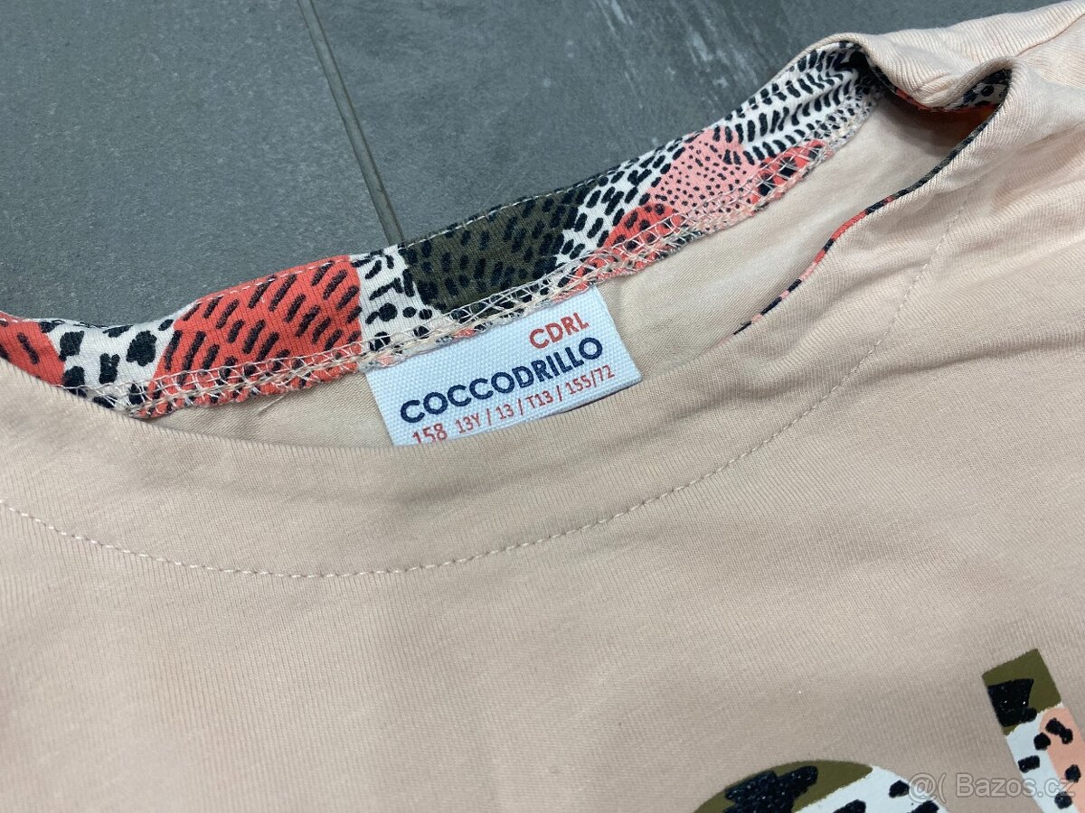 Dívčí tričko dl. rukáv Coccodrillo, vel. 158 - 3