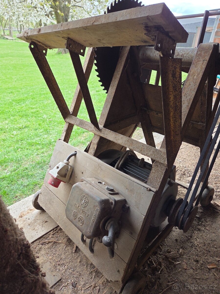 Cirkulárka 5.5 kW s kolébkou, 3 pláty - 3