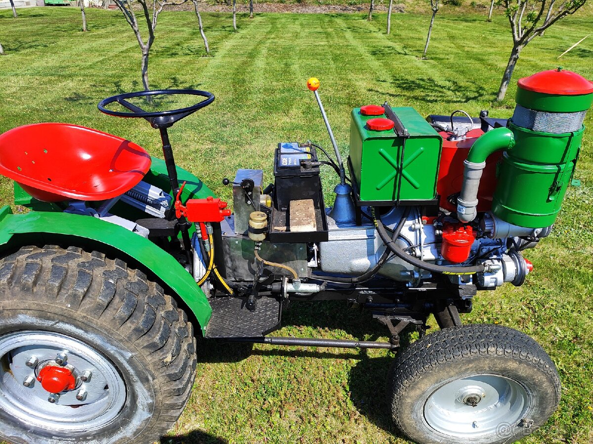 Malotraktor domácí výroby diesel - 3