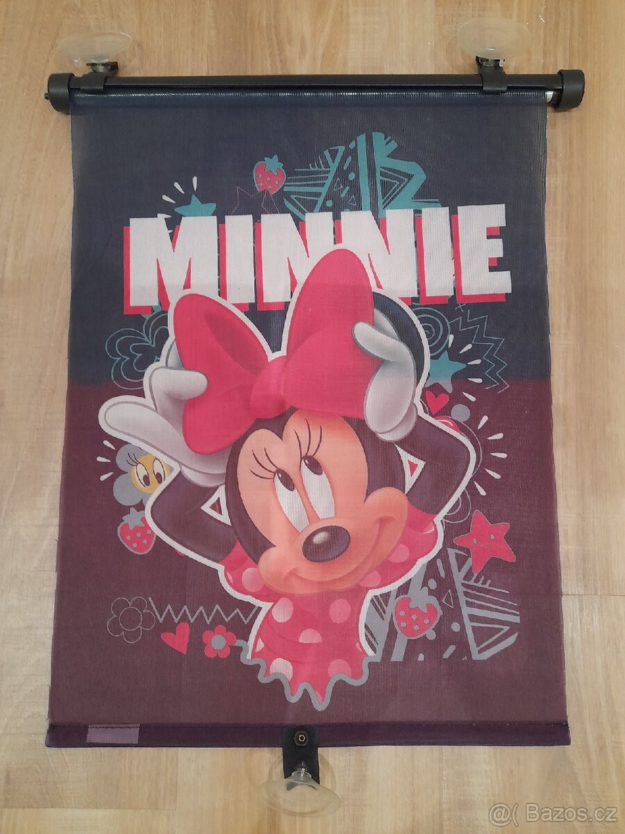 Prodám zánovní kapsář do auta Minnie a stínítko Top stav - 3